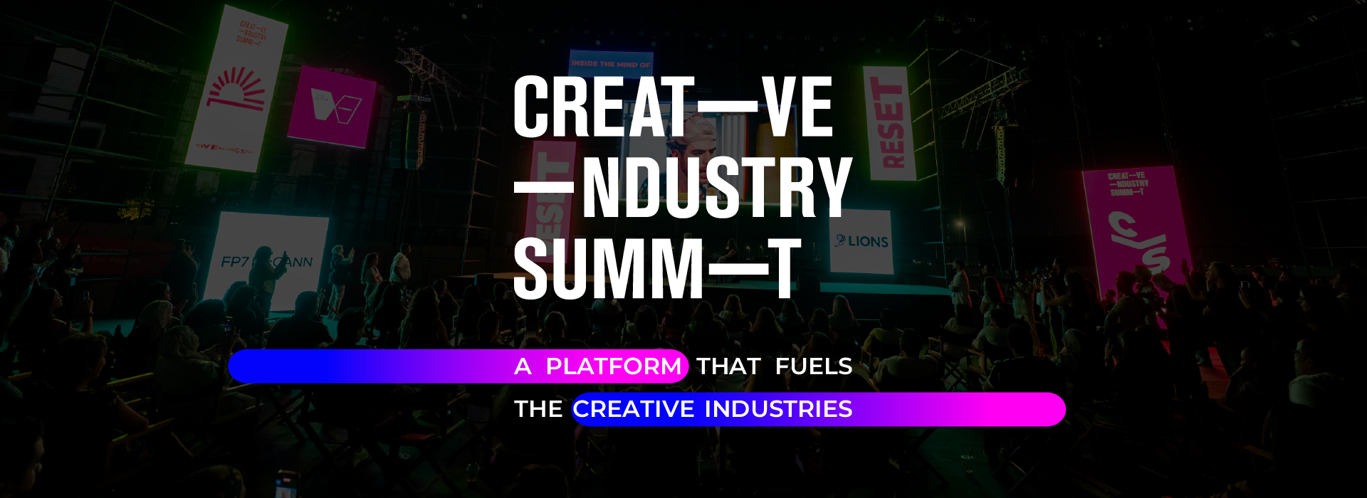 Creative Industry Summit main stage