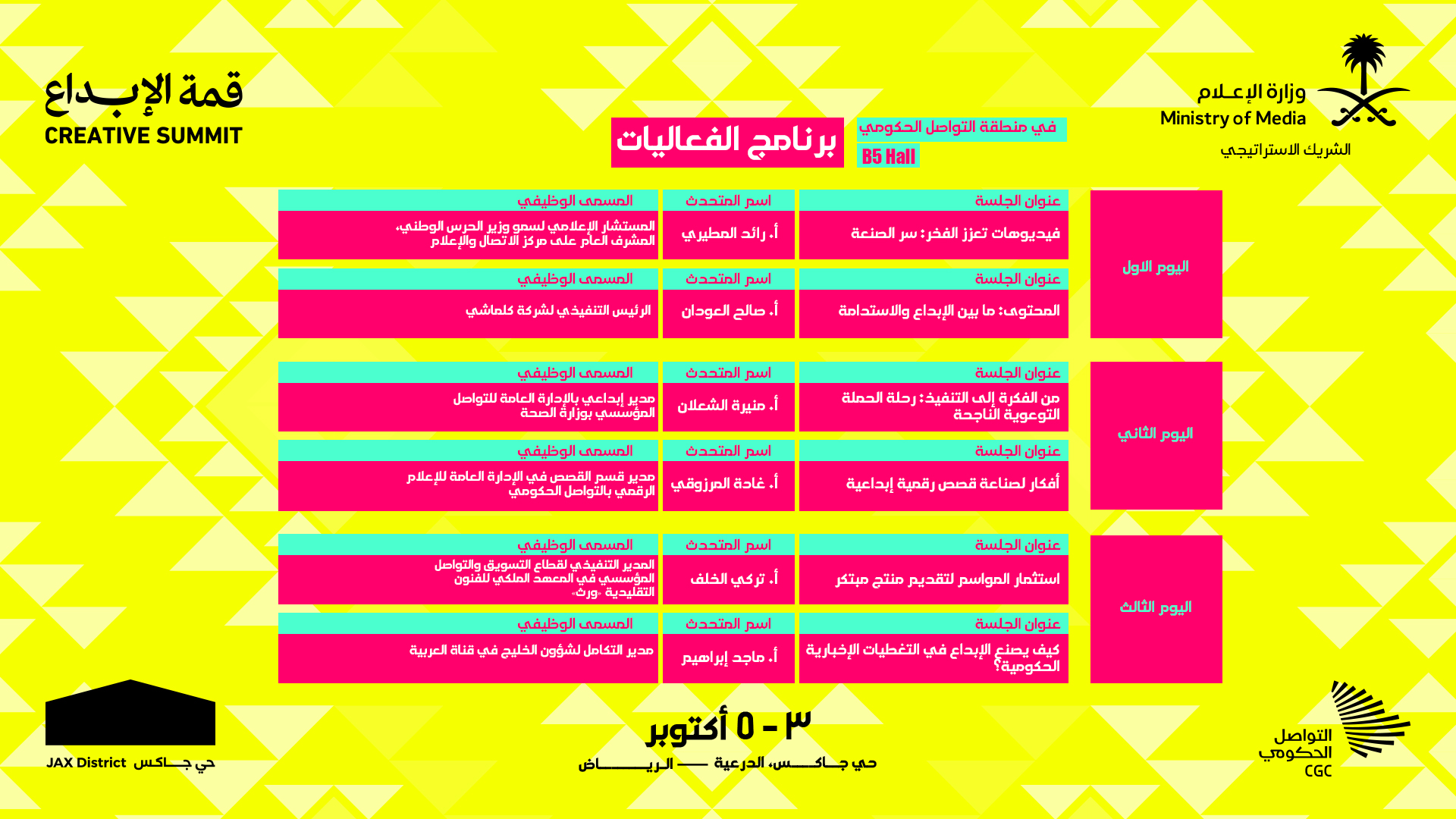 Creative Industry Summit Saudi